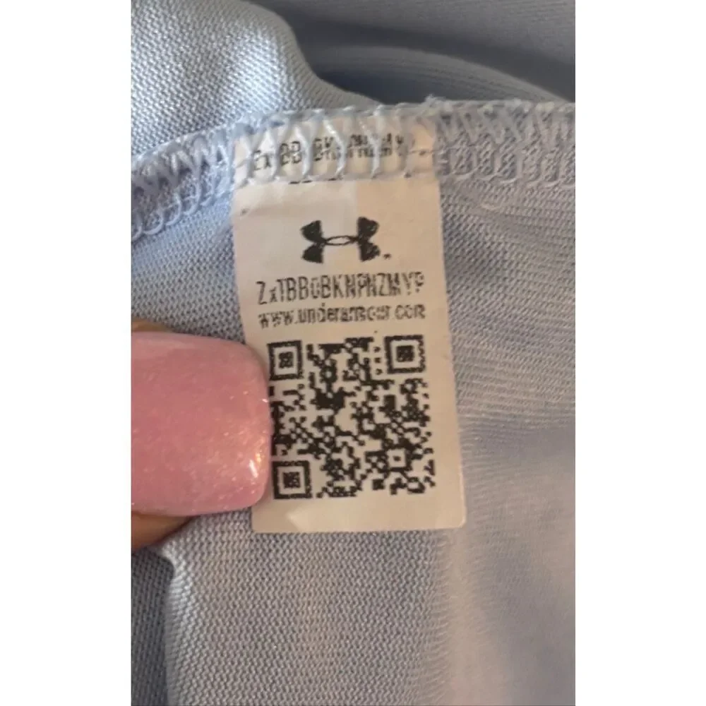 Under Armour Blue Tank - Youth medium